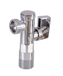 Кран угловой для бытовых приборов Angle valve (U)